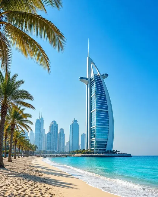 Lo skyline di Dubai
