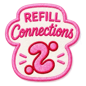 Patch ricamata Refill Connections