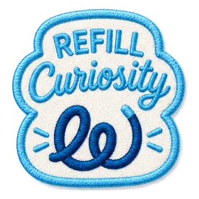 Patch ricamata Refill Curiosity