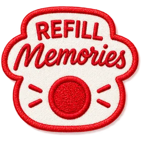 Patch ricamata Refill Memories
